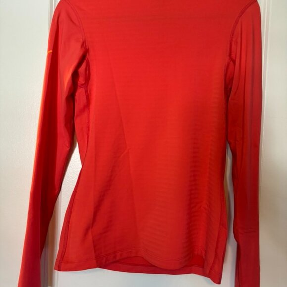 Nike Dri Fit Workout Top Base Layer Long Sleeve Quarter ¼ Zip Jacket - Picture 8 of 9